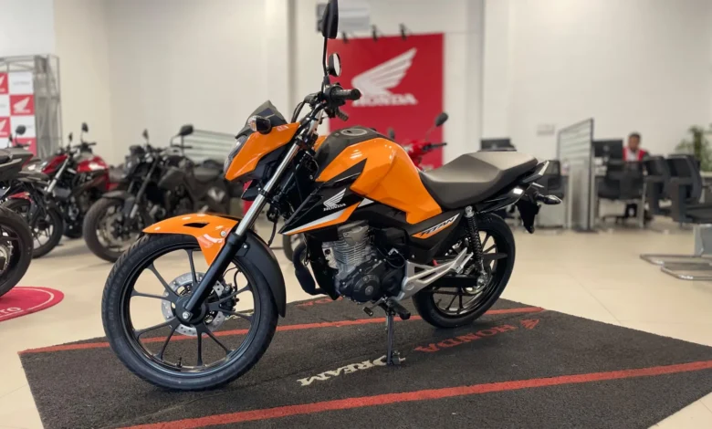 As motos mais vendidas até dia 11 de agosto de 2025