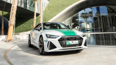 Audi RS7 Performance de 630 cv vira viatura de polícia em Dubai