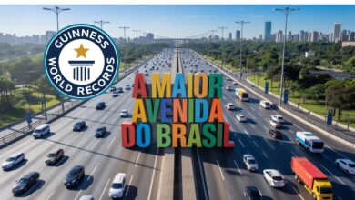 Avenida Sapopemba é reconhecida como a maior avenida do Brasil, com 42 km, integração de metrô, ônibus e destaque no Guinness Book.