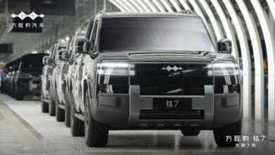 BYD começa a produzir em massa o Fang Cheng Bao Ti7 na China