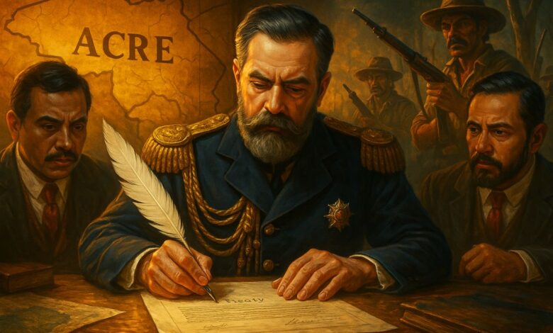 Brasil comprou o Acre após três proclamações de independência e conflito liderado por seringueiros armados