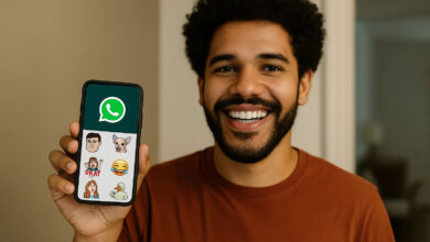 Brasil está entre os países que mais usam figurinhas do WhatsApp