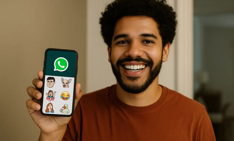 Brasil está entre os países que mais usam figurinhas do WhatsApp