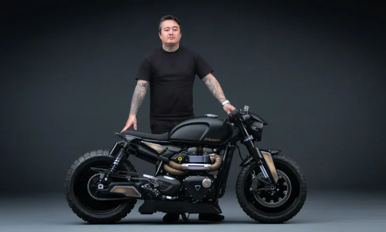 Brasileiro vence concurso da Triumph com Speed Twin 1200 customizada