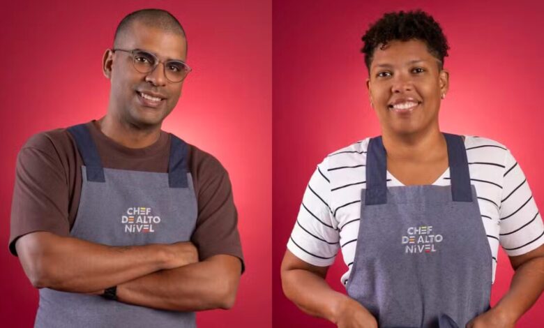 Bruno Pretto e Flan foram para a prova de eliminação do quinto episódio do Chef de Alto Nível