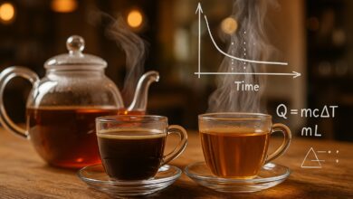 Você nunca percebeu, mas o café sempre esfria mais rápido que o chá no mesmo bule — e a física tem uma explicação surpreendente para isso