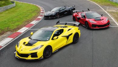 Chevrolet Corvette supera Ford Mustang em Nürburgring com tempo recorde