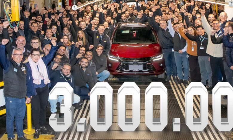 Chevrolet Onix atinge marca histórica de 3 milhões de unidades produzidas no Brasil