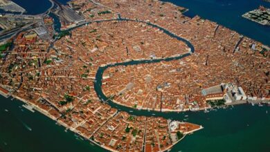 Cidade flutuante, Veneza