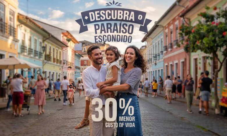 Cidade do interior que atrai brasileiros em massa oferece custo de vida 30% menor que capitais, renda per capita recorde e crescimento populacional de 8% ao ano