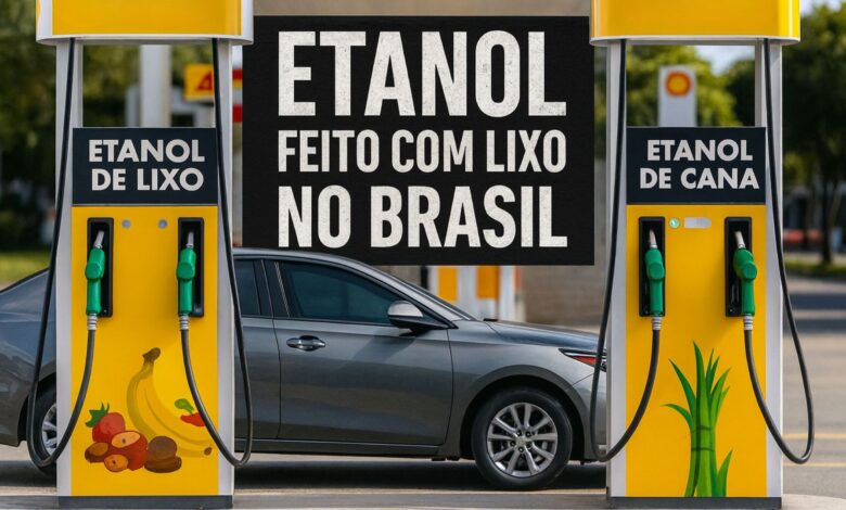 Teste revela desempenho do etanol feito de resíduos alimentares frente ao tradicional de cana. Saiba o que muda para o carro e o Brasil.