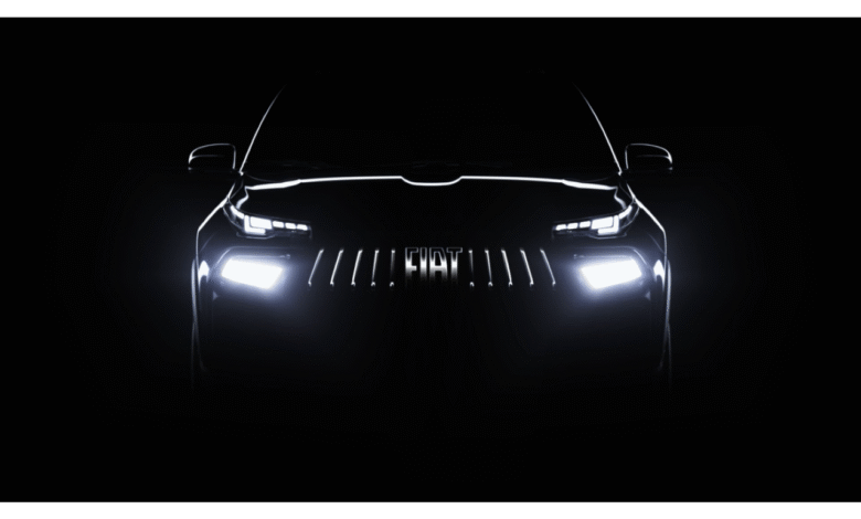 Fiat antecipa reestilização da Toro 2026 em novo teaser