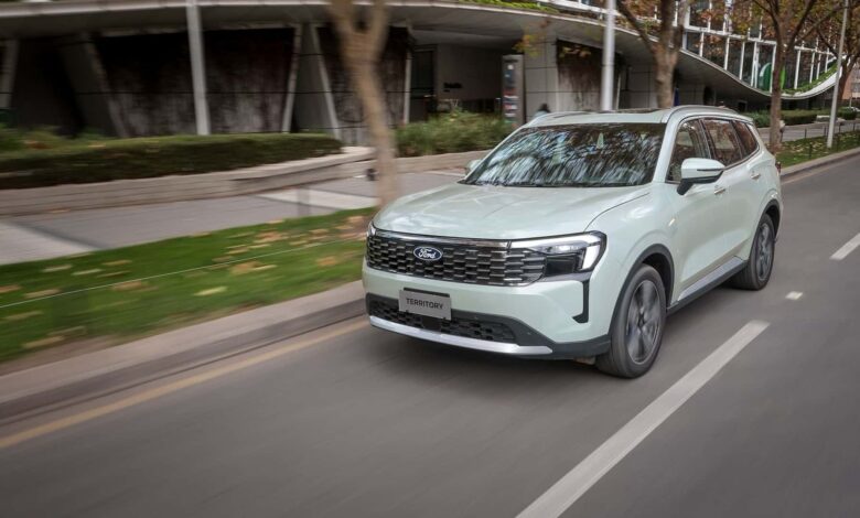 Ford Territory registra crescimento explosivo de 1.137% nas vendas de julho