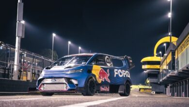 Ford Transit SuperVan elétrica quebra recorde na pista de Nürburgring