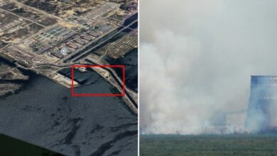 Fumaça e risco de incêndio na usina nuclear de Zaporizhzhia elevam alerta na Ucrânia