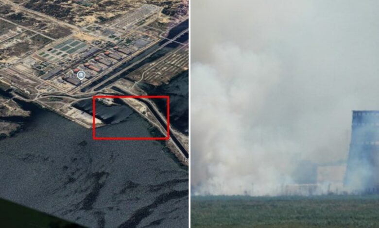 Fumaça e risco de incêndio na usina nuclear de Zaporizhzhia elevam alerta na Ucrânia