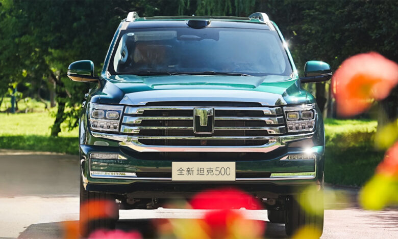 Novo GWM Tank 500 já está em pré-venda na China