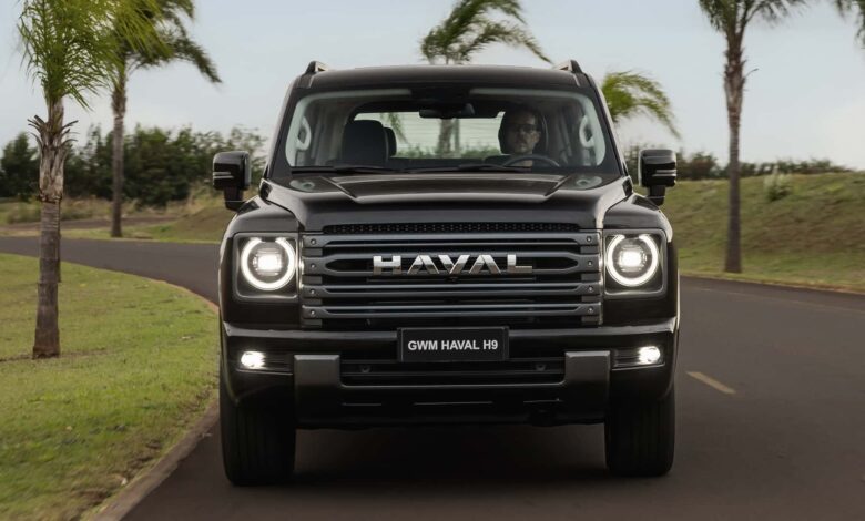 GWM inicia pré-venda do Haval H9 e Poer P30 com entrada de R$ 9 mil
