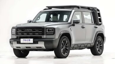 SUV híbrido da GWM estreia com visual que lembra o Tank 300