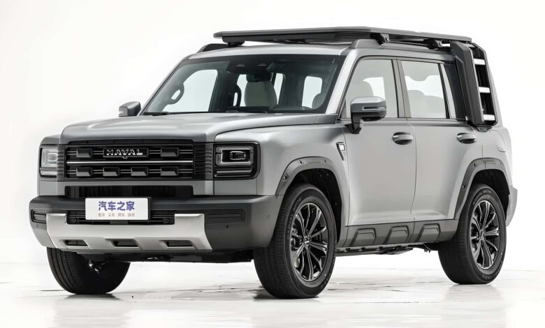 SUV híbrido da GWM estreia com visual que lembra o Tank 300