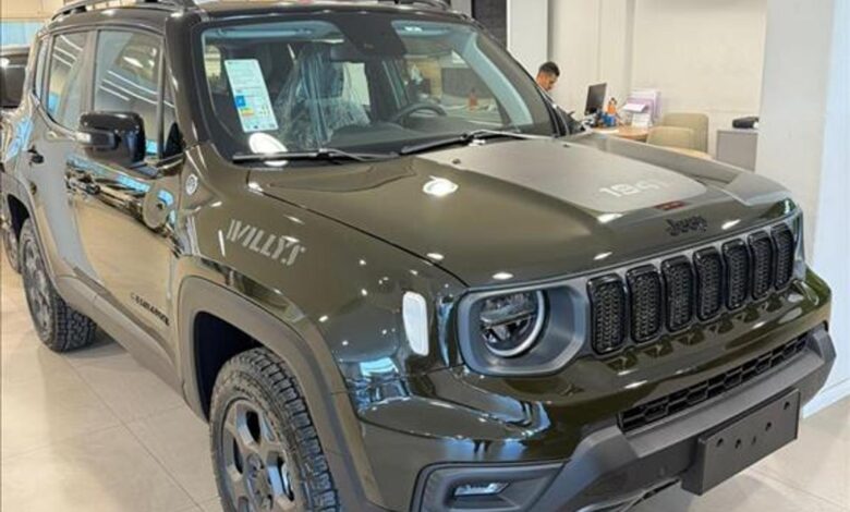 Jeep rebaixa preço do Renegade Willys em R$ 22 mil para PcD