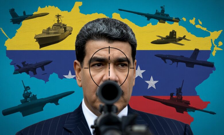 Maduro em bunker subterrâneo durante mobilização militar dos EUA no Caribe.
