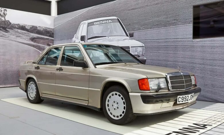 Clássico Mercedes-Benz 190 E Cosworth de Senna irá para leilão