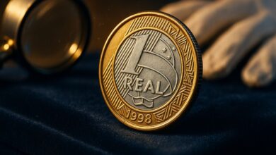 Moeda de 1 real de 1998 se destaca como raridade e tem potencial de valorização constante no mercado especializado