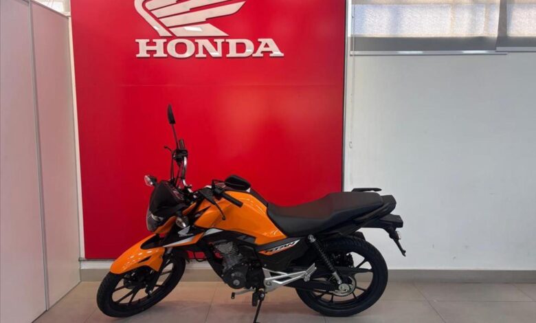 As motos mais vendidas até dia 7 de agosto de 2025