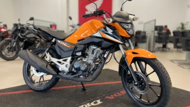 As motos mais vendidas até dia 9 de agosto de 2025
