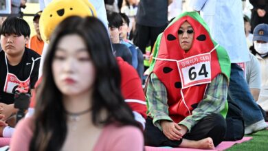 na Coreia do Sul, ficar parado é competição