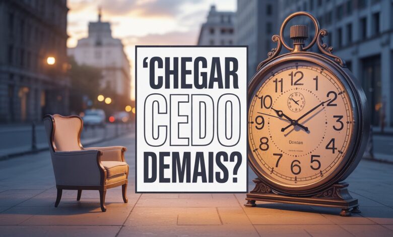 Descubra os motivos psicológicos que levam muitas pessoas a chegar muito antes do horário e como equilibrar pontualidade e conveniência.
