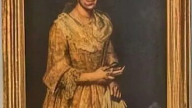 Retrato de Dama, nazistas, Argentina