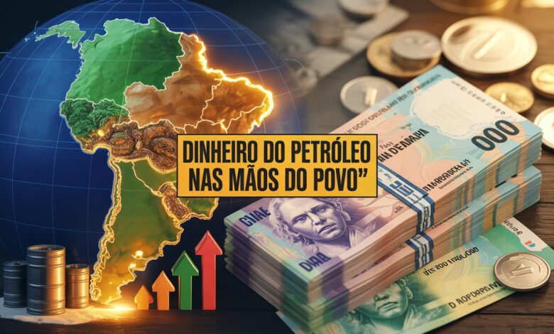 Guiana distribui riqueza do petróleo com cheques para adultos, bônus a bebês, auxílio a estudantes e cortes de impostos.