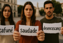 Idioma, palavras, Línguas, português