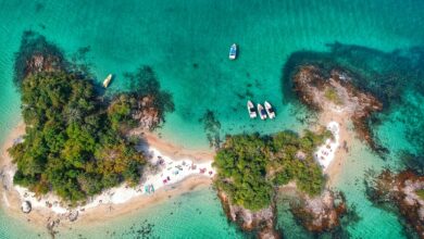 Parece Caribe ou Europa, mas essa praia com água quentinha fica no Brasil