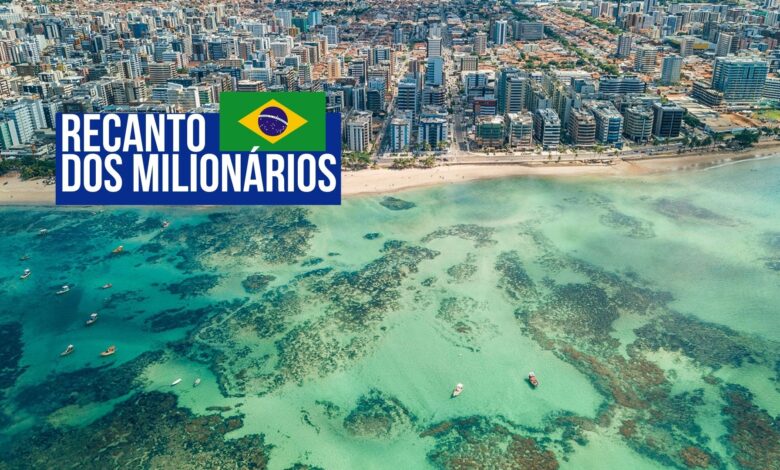 Imóveis de luxo em Alagoas chegam a R$ 35 mil por m² e diárias a R$ 11 mil, atraindo milionários e investidores ao litoral nordestino.