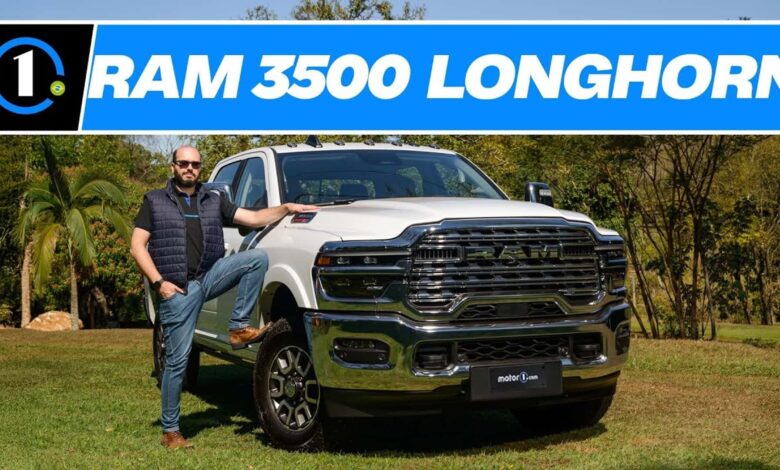 RAM 2500 e 3500 2025 ganham mais potência e tecnologia