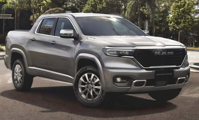 Ram Rampage 2026 ganha mais itens de série e se afasta da Fiat Toro