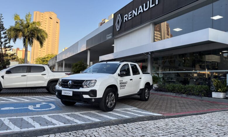 Renault Oroch ganha liberação para rodar como táxi em Fortaleza
