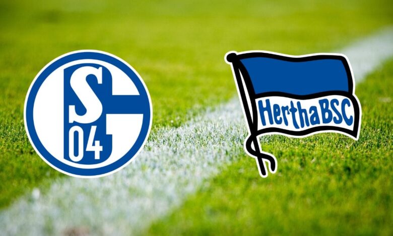 Schalke 04 x Hertha Berlim (Arte: NSC Total)