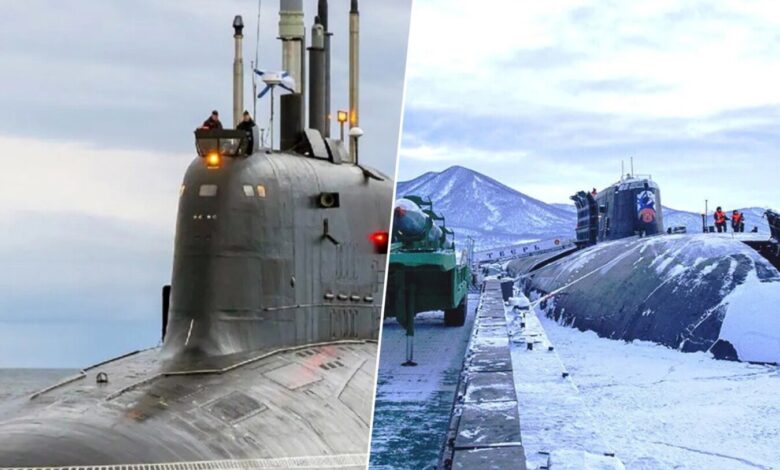 Terremotos, Submarinos nucleares, Rússia