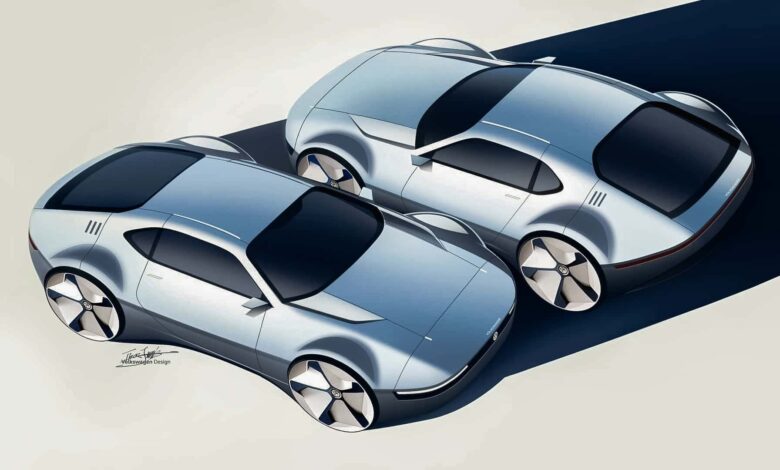No exterior, VW quase fez um SP2 elétrico moderno com inspiração no projeto brasileiro