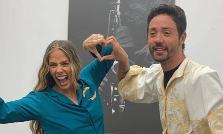 Adriane Galisteu e Rico Melquiades. Foto: Reprodução/Instagram