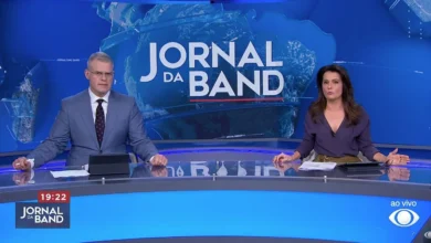 &Acirc;ncoras do Jornal da Band. Foto: Reprodu&ccedil;&atilde;o/Band