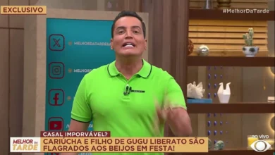 Leo Dias no Melhor da Tarde. Foto: Reprodu&ccedil;&atilde;o/Band