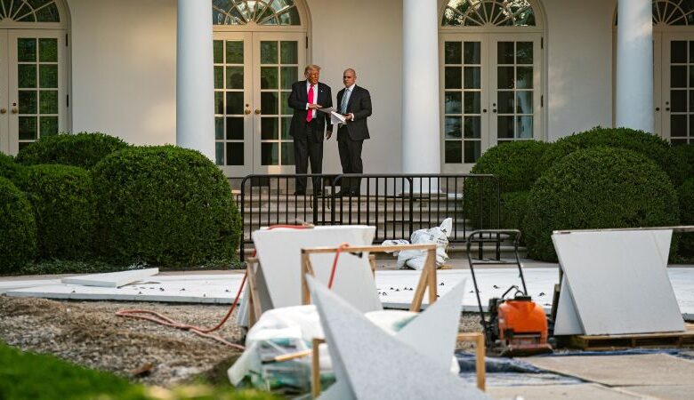From flag poles to a $200 million ballroom: Inside Trump’s ‘legacy project’ at the White House