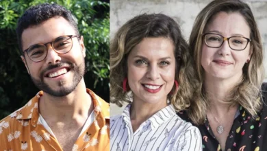 Juan Jullian, Carla Faour Julia Spadaccini. Fotos: Divulga&ccedil;&atilde;o