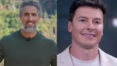 Marcos Mion e Rodrigo Faro. Fotos: Divulga&ccedil;&atilde;o/Globo