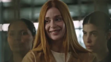 Marina Ruy Barbosa como&nbsp;Suzane von Richthofen. Foto: Prime Video